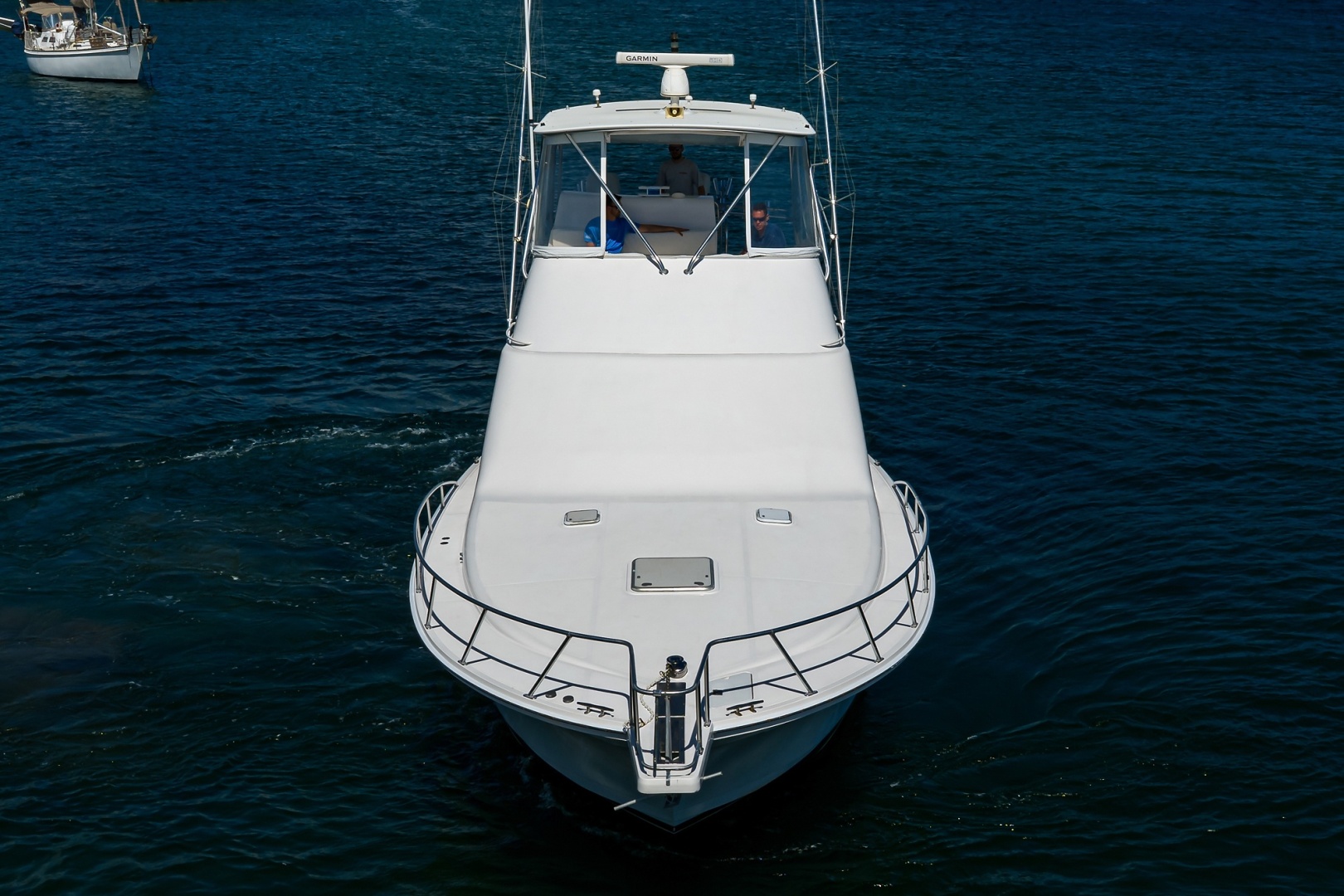 Cabo-48 Flybridge 2003-Bad Boyz Pompano Beach-Florida-United States-Cabo 48  Bad Boyz  Bow Profile-6081737 | Thumbnail