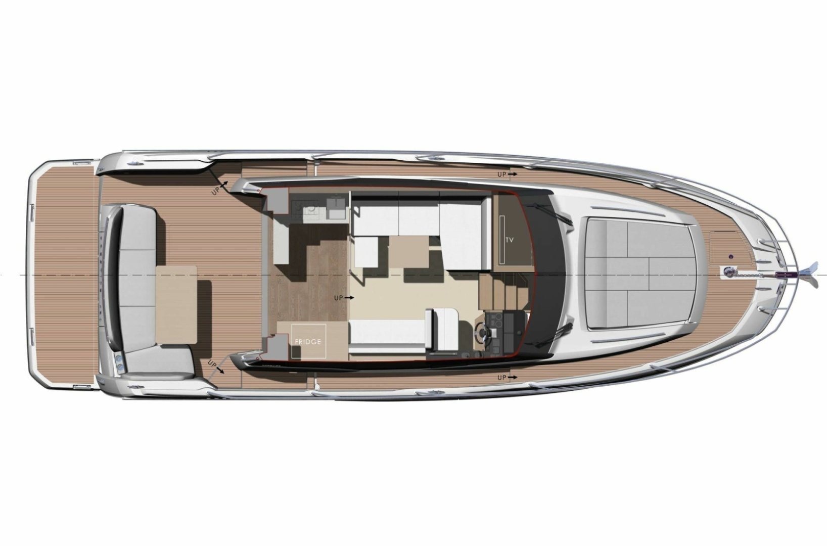 Prestige-420S MKII 2020-Karen Ann III New Orleans-Louisiana-United States-2020 Prestige 420S  Salon & Cockpit Layout-6081695 | Thumbnail