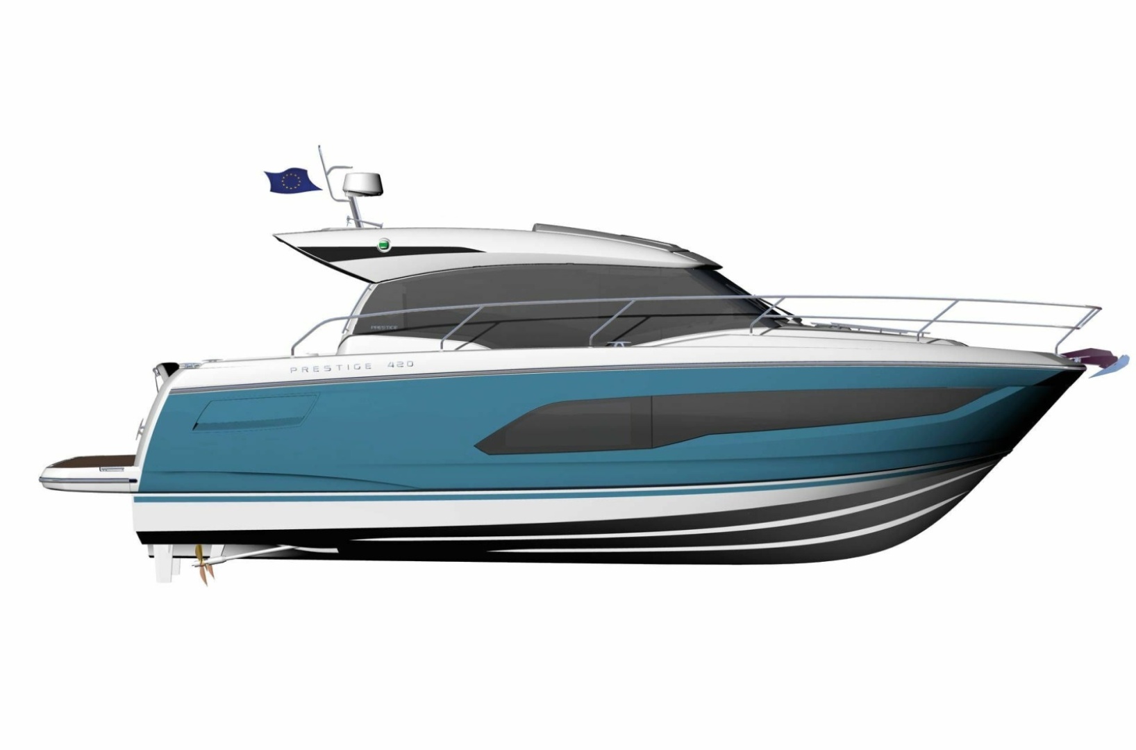 Prestige-420S MKII 2020-Karen Ann III New Orleans-Louisiana-United States-2020 Prestige 420S  Profile Drawing-6081693 | Thumbnail