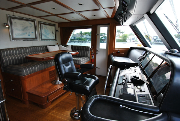 Grand Alaskan-Raised Pilothouse 2002-WANDERER Naples-Florida-United States-Lower Helm-6089107