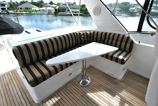 Grand Alaskan-Raised Pilothouse 2002-WANDERER Naples-Florida-United States-L-Shaped Settee-6109791