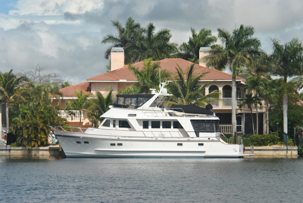 Grand Alaskan-Raised Pilothouse 2002-WANDERER Naples-Florida-United States-Starboard Profile-6110498
