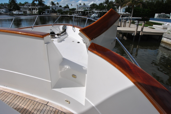 Grand Alaskan-Raised Pilothouse 2002-WANDERER Naples-Florida-United States-Access to Foredeck-6089025