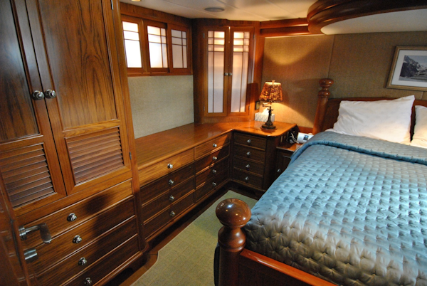 Grand Alaskan-Raised Pilothouse 2002-WANDERER Naples-Florida-United States-Owners Stateroom Storage-6089227