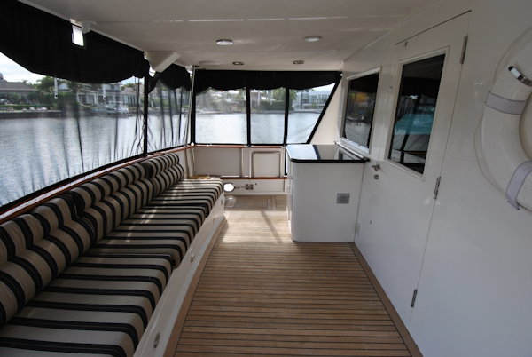 Grand Alaskan-Raised Pilothouse 2002-WANDERER Naples-Florida-United States-Aft Deck-6089046