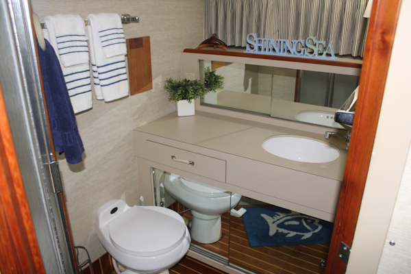 Bertram-Motor Yacht 1983-Rosalee Scottsboro-Alabama-United States-42 ft Bertram  Master Ensuite Head-6163831