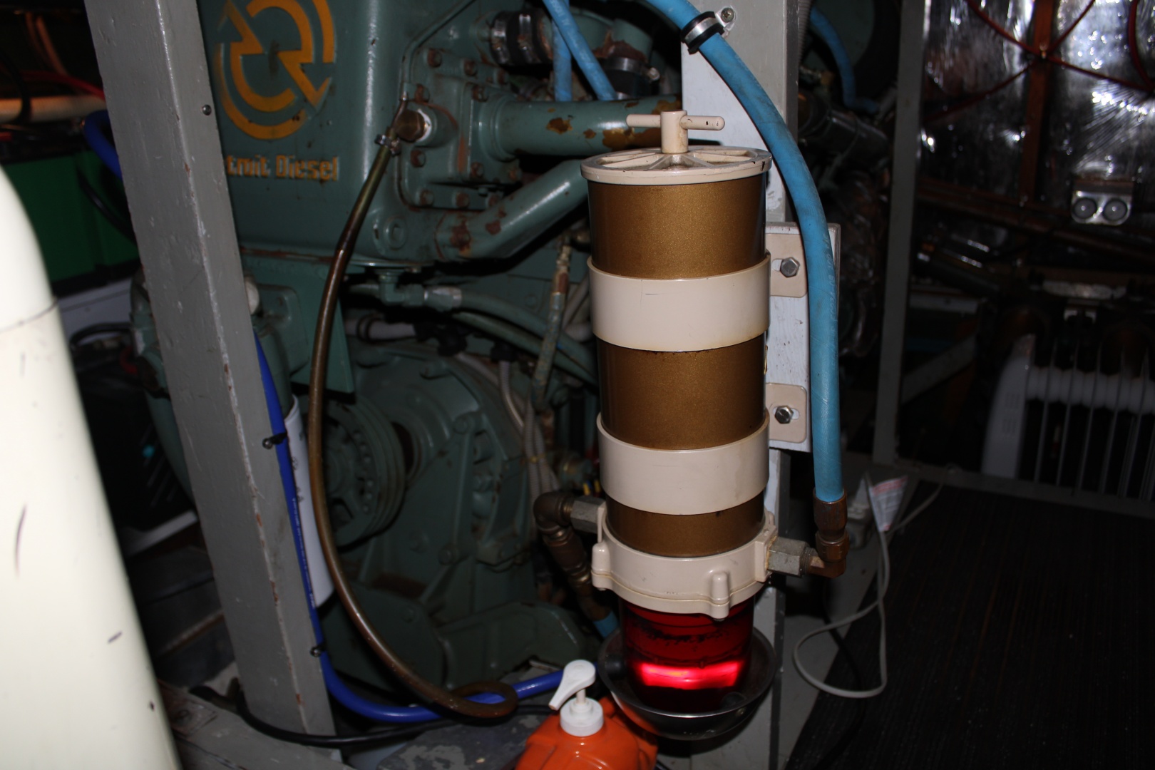 Bertram-Motor Yacht 1983-Rosalee Scottsboro-Alabama-United States-42 ft Bertram  Engine Room-6163841 | Thumbnail