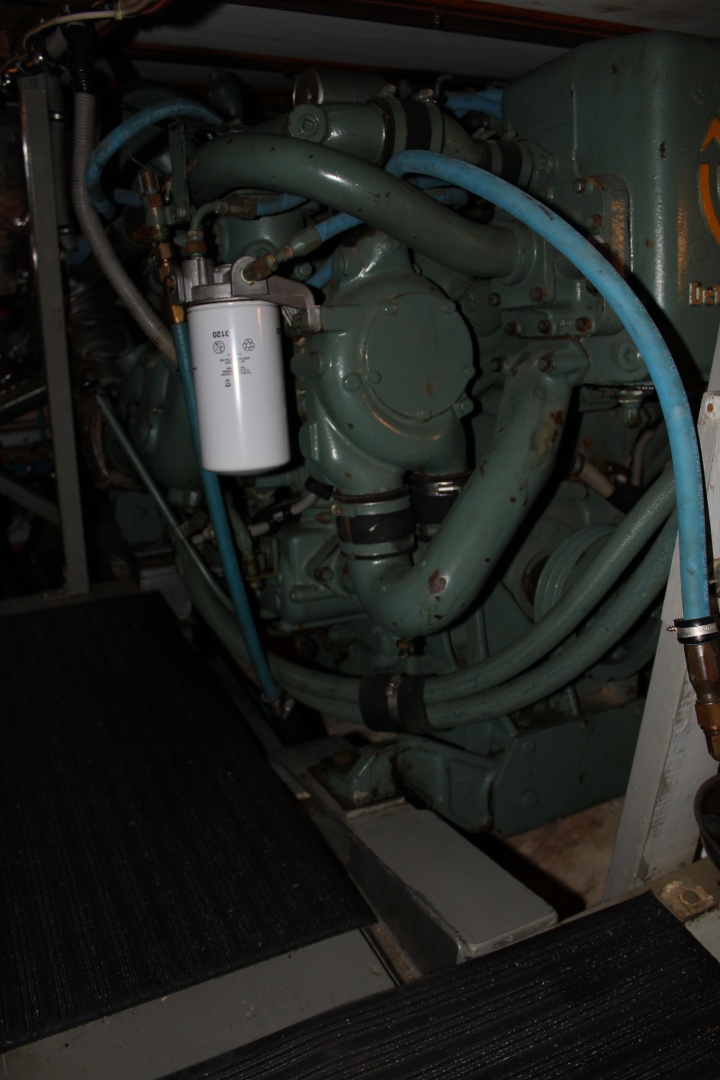 Bertram-Motor Yacht 1983-Rosalee Scottsboro-Alabama-United States-42 ft Bertram  Engine Room-6163850 | Thumbnail