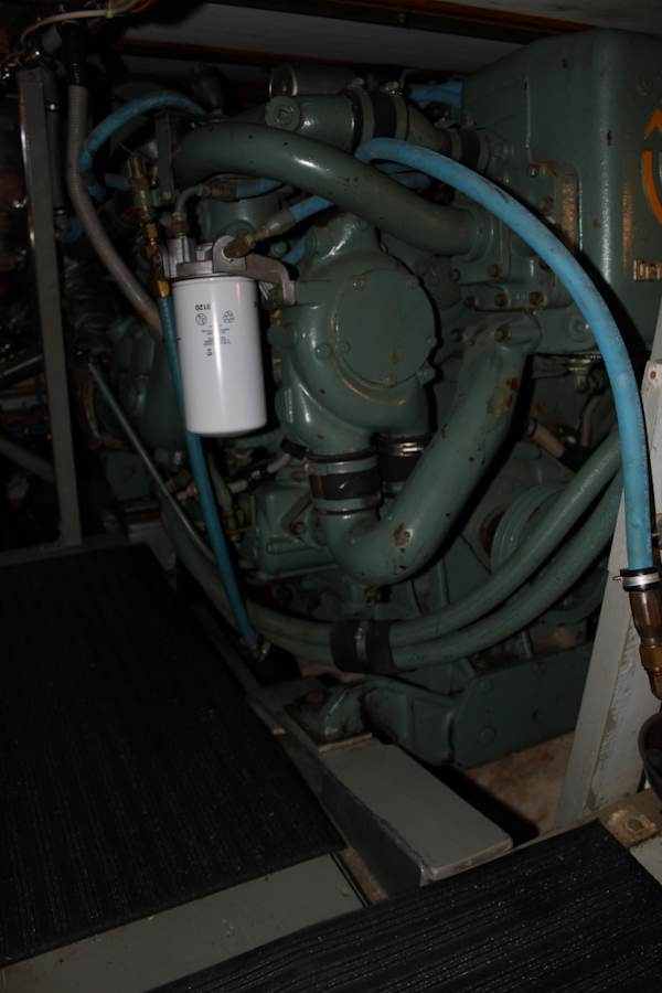 Bertram-Motor Yacht 1983-Rosalee Scottsboro-Alabama-United States-42 ft Bertram  Engine Room-6163850
