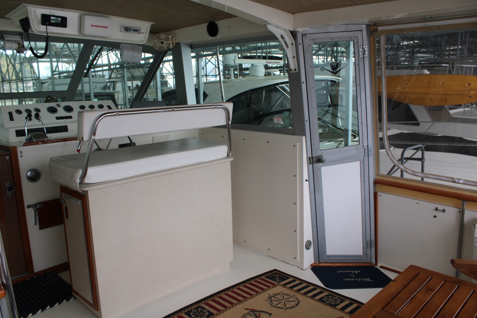 Bertram-Motor Yacht 1983-Rosalee Scottsboro-Alabama-United States-42 ft Bertram  Aft Deck View-6163807 | Thumbnail