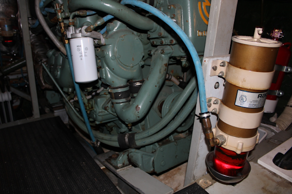 Bertram-Motor Yacht 1983-Rosalee Scottsboro-Alabama-United States-42 ft Bertram  Engine Room-6163842