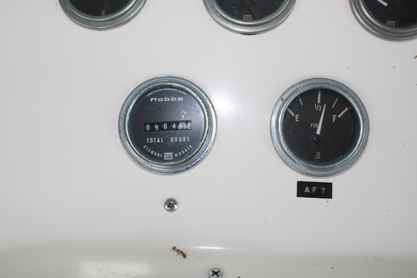 Bertram-Motor Yacht 1983-Rosalee Scottsboro-Alabama-United States-42 ft Bertram  Starboard Engine Hour Meter-6163810