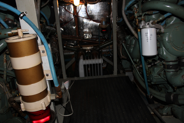 Bertram-Motor Yacht 1983-Rosalee Scottsboro-Alabama-United States-42 ft Bertram  Engine Room-6163840