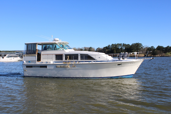 Bertram-Motor Yacht 1983-Rosalee Scottsboro-Alabama-United States-42 ft Bertram  Starboard Side View-6163799