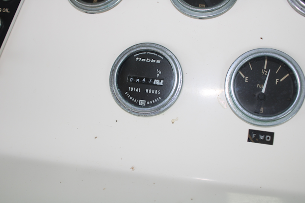 Bertram-Motor Yacht 1983-Rosalee Scottsboro-Alabama-United States-42 ft Bertram  Port Engine Hour Meter-6163811
