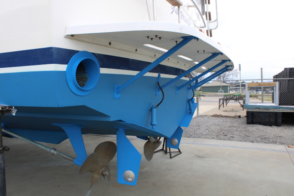 Bertram-Motor Yacht 1983-Rosalee Scottsboro-Alabama-United States-42 ft Bertram  Aft Hull View-6163803