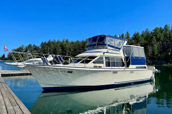 Tollycraft-Cockpit Motor Yacht 1989-ISLE OF VIEW Anacortes-Washington-United States-Profile-6104481