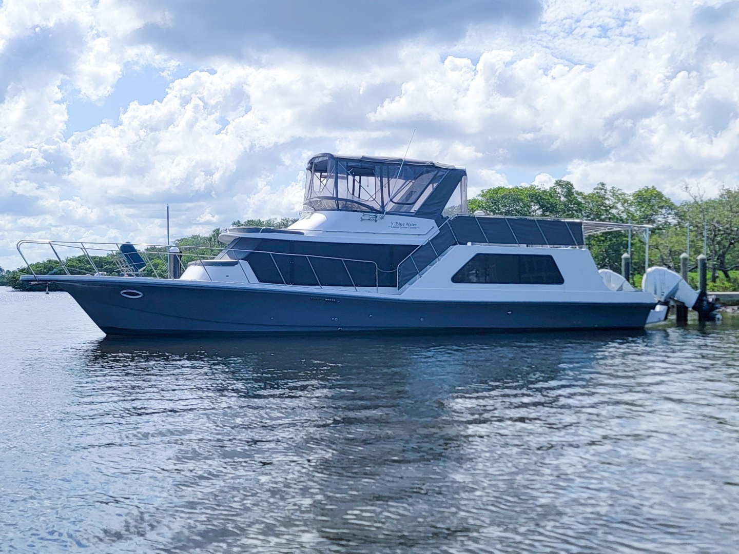 Bluewater Yachts-51 Coastal Cruiser Cockpit 1987-Super Nova Ruskin-Florida-United States-6107760 | Thumbnail