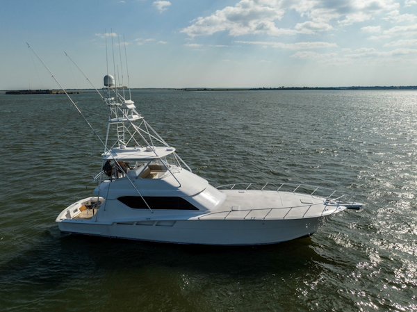 Hatteras-60 Convertible 2002-Reel Hook Up Charleston-South Carolina-United States-Hatteras 60 Reel HookUp  Exterior Profile-6109270