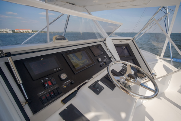 Hatteras-60 Convertible 2002-Reel Hook Up Charleston-South Carolina-United States-Hatteras 60 Reel HookUp  Exterior Flybridge-6109253