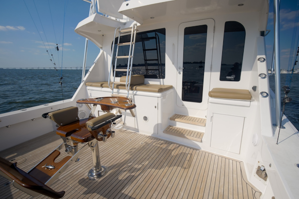 Hatteras-60 Convertible 2002-Reel Hook Up Charleston-South Carolina-United States-Hatteras 60 Reel HookUp  Exterior Cockpit-6109245