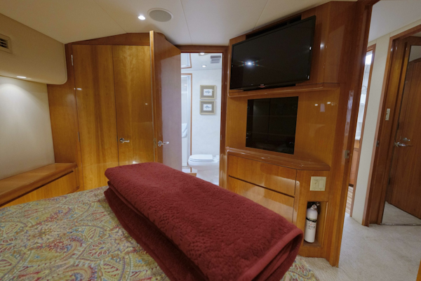 Hatteras-60 Convertible 2002-Reel Hook Up Charleston-South Carolina-United States-Hatteras 60 Reel HookUp  Interior Stateroom-6109237