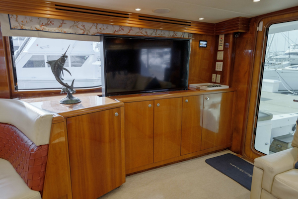 Hatteras-60 Convertible 2002-Reel Hook Up Charleston-South Carolina-United States-Hatteras 60 Reel HookUp  Interior Salon-6109232