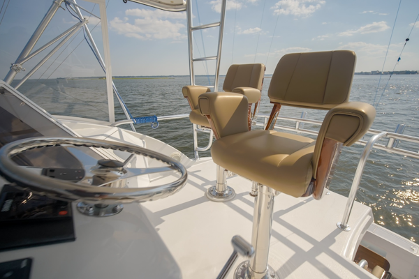 Hatteras-60 Convertible 2002-Reel Hook Up Charleston-South Carolina-United States-Hatteras 60 Reel HookUp  Exterior Flybridge-6109251