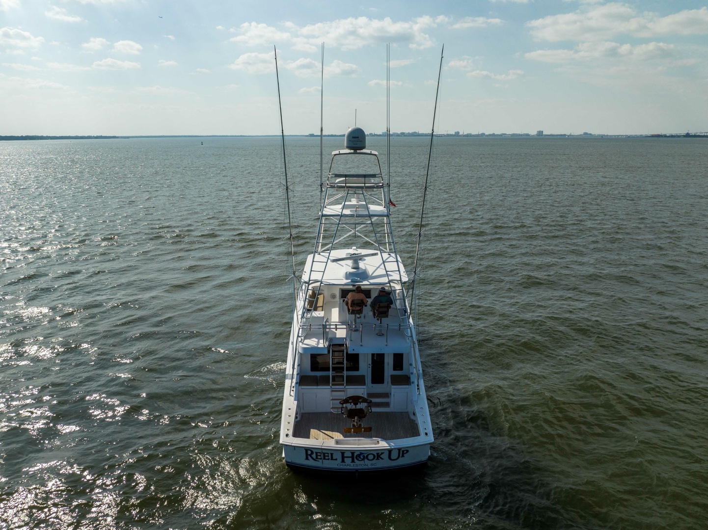 Hatteras-60 Convertible 2002-Reel Hook Up Charleston-South Carolina-United States-Hatteras 60 Reel HookUp  Exterior Profile-6109271 | Thumbnail