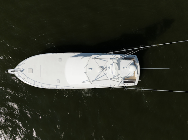 Hatteras-60 Convertible 2002-Reel Hook Up Charleston-South Carolina-United States-Hatteras 60 Reel HookUp  Exterior Profile-6109272