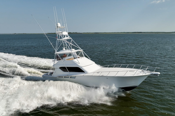 Hatteras-60 Convertible 2002-Reel Hook Up Charleston-South Carolina-United States-Hatteras 60 Reel HookUp  Exterior Profile-6109273
