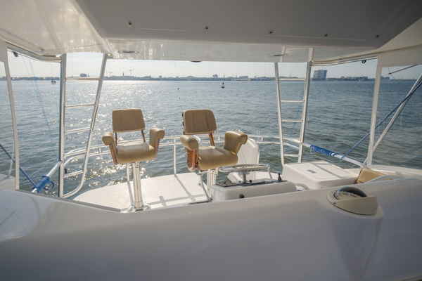 Hatteras-60 Convertible 2002-Reel Hook Up Charleston-South Carolina-United States-Hatteras 60 Reel HookUp  Exterior Flybridge-6109250