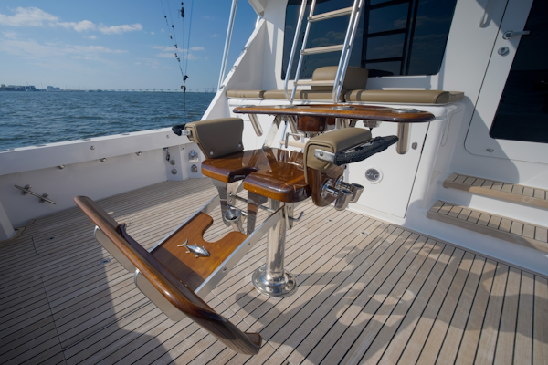 Hatteras-60 Convertible 2002-Reel Hook Up Charleston-South Carolina-United States-Hatteras 60 Reel HookUp  Exterior Cockpit-6109246