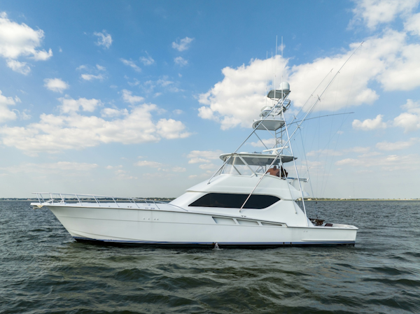 Hatteras-60 Convertible 2002-Reel Hook Up Charleston-South Carolina-United States-Hatteras 60 Reel HookUp  Exterior Profile-6109228