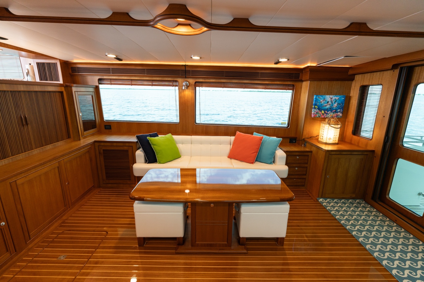 Marlow-Explorer 62E 2022-ANOTHER BUBBLE Punta Gorda-Florida-United States-Salon Facing Starboard-6110759 | Thumbnail