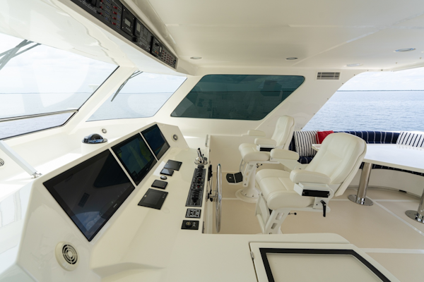 Marlow-Explorer 62E 2022-ANOTHER BUBBLE Punta Gorda-Florida-United States-SE Bridge Facing Starboard-6110818