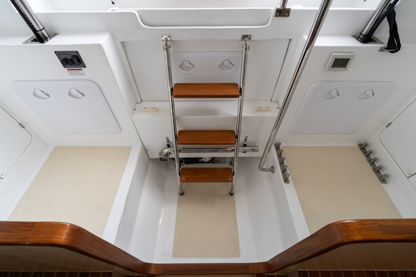 Marlow-Explorer 62E 2022-ANOTHER BUBBLE Punta Gorda-Florida-United States-Access to Lazarette-6110825