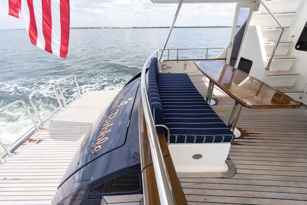 Marlow-Explorer 62E 2022-ANOTHER BUBBLE Punta Gorda-Florida-United States-Transom Swim Platform Port-6110749