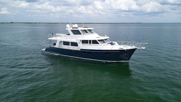Marlow-Explorer 62E 2022-ANOTHER BUBBLE Punta Gorda-Florida-United States-Stbd Fwd Profile-6110835