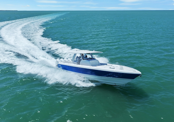 Intrepid-427 Nomad FE 2022-SPONTANEOUS Marco Island-Florida-United States-2022 Intrepid 427 Nomad FE underway-6135734