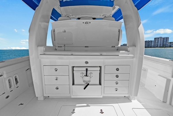 Intrepid-427 Nomad FE 2022-SPONTANEOUS Marco Island-Florida-United States-Summer kitchen-6135681