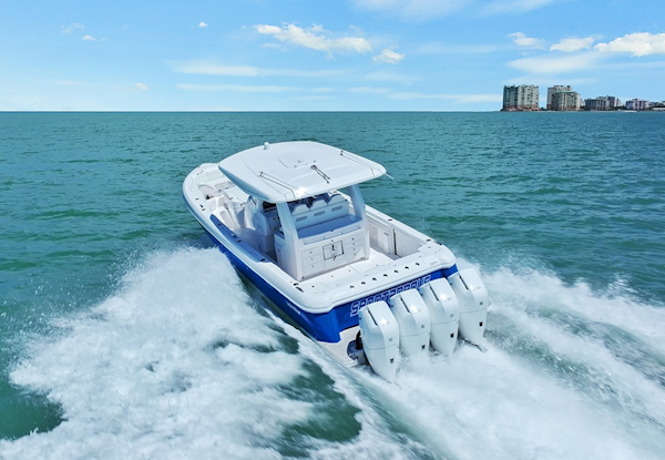 Intrepid-427 Nomad FE 2022-SPONTANEOUS Marco Island-Florida-United States-Port quarter profile-6135731