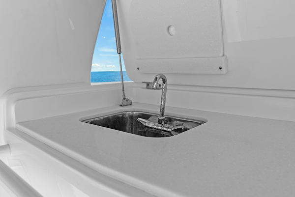 Intrepid-427 Nomad FE 2022-SPONTANEOUS Marco Island-Florida-United States-Cockpit wet bar-6135729