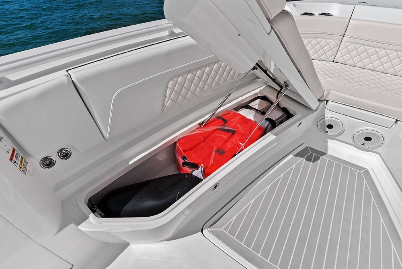 Intrepid-427 Nomad FE 2022-SPONTANEOUS Marco Island-Florida-United States-Bow storage-6135713 | Thumbnail