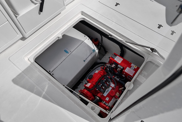 Intrepid-427 Nomad FE 2022-SPONTANEOUS Marco Island-Florida-United States-Seakeeper compartment-6135721