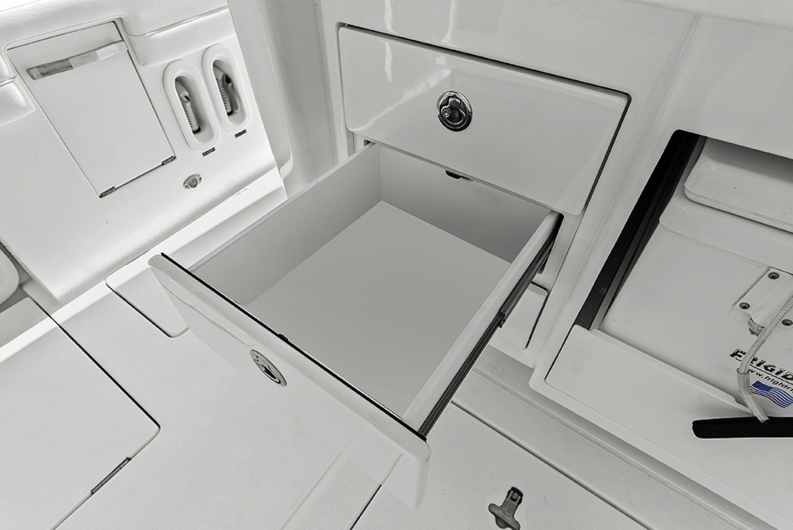 Intrepid-427 Nomad FE 2022-SPONTANEOUS Marco Island-Florida-United States-Drawers on aft port summer kitchen-6135686 | Thumbnail