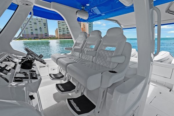 Intrepid-427 Nomad FE 2022-SPONTANEOUS Marco Island-Florida-United States-Helm station-6135672