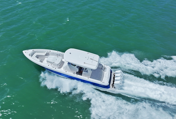 Intrepid-427 Nomad FE 2022-SPONTANEOUS Marco Island-Florida-United States-Aerial view-6135723