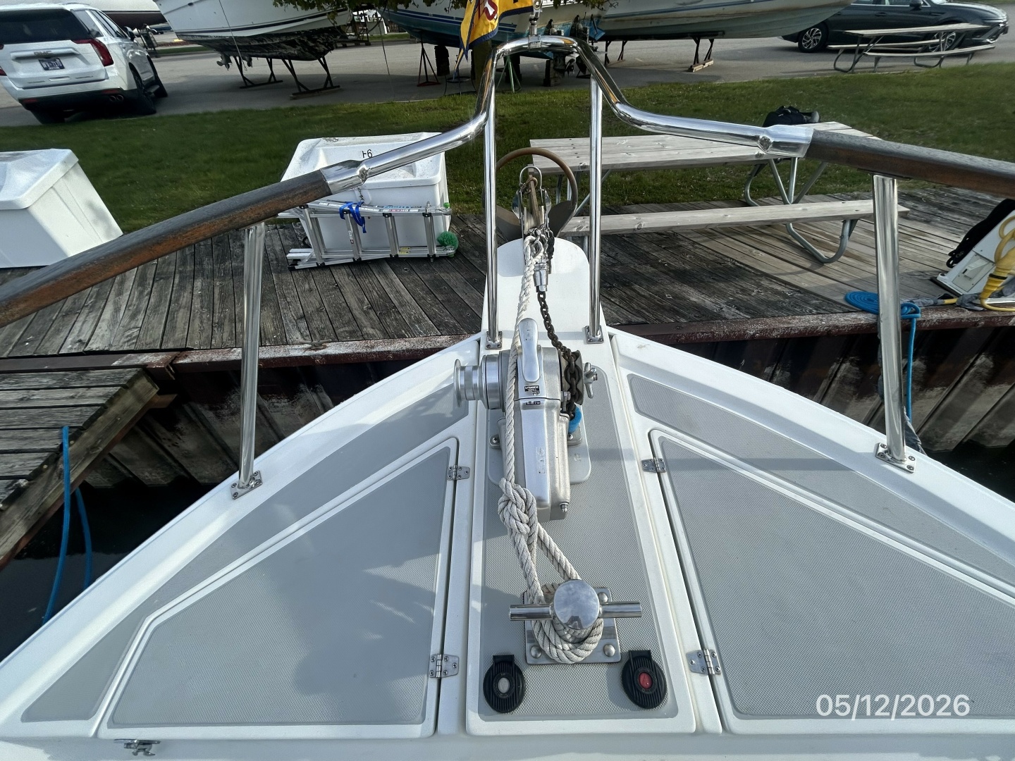 Monk-Double Cabin 2002-Til You Cant Bay City-Michigan-United States-36 Monk anchor windlass1-6112279 | Thumbnail