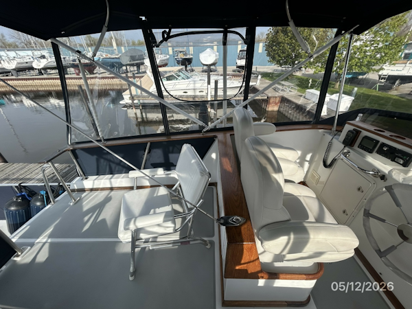Monk-Double Cabin 2002-Til You Cant Bay City-Michigan-United States-36 Monk flybridge port-6112292